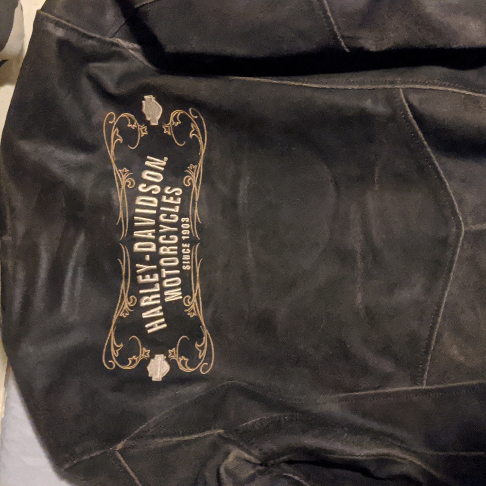 Women's Harley-Davidson small leather jacket